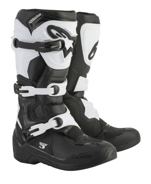 ALPINESTARS MX TECH 3 Black, White