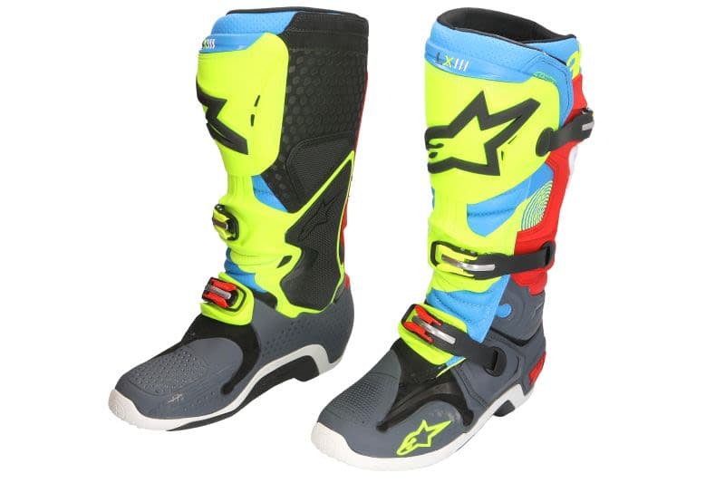 ALPINESTARS MX TECH 10 Black, Blue, Fluorescent, Red, Yellow