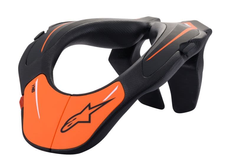 ALPINESTARS MX YOUTH NECK SUPPORT Black, Orange