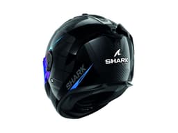 SHARK SPARTAN GT PRO Black, Blue, Glossy 2