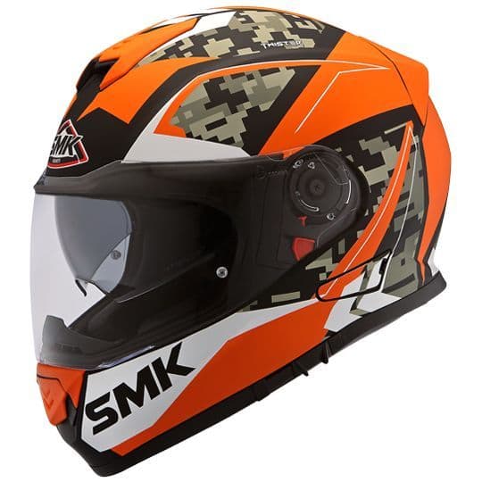 SMK TWISTER Grey, Matt, Orange