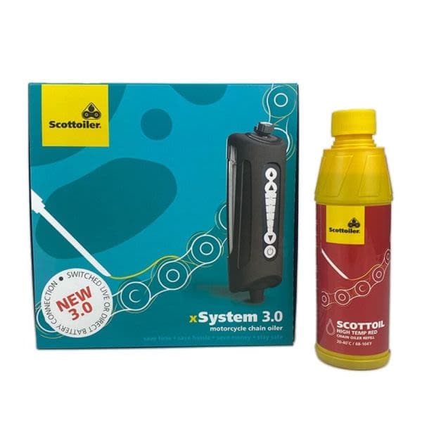 SCOTTOILER xSystem 3.0 - Electronic Scottoiler Black