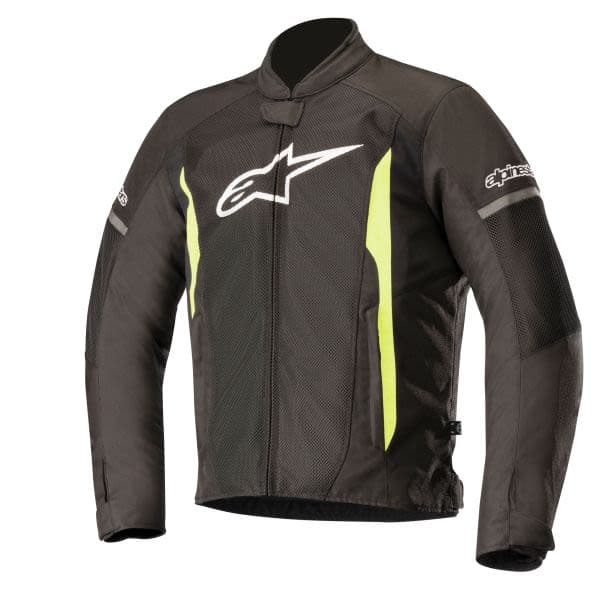 ALPINESTARS Textile jackets Black, Fluorescent, Yellow