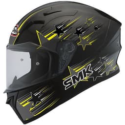 SMK STELLAR Black, Matt, Yellow 2
