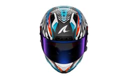 SHARK AERON-GP Black, Blue, Orange, White 3
