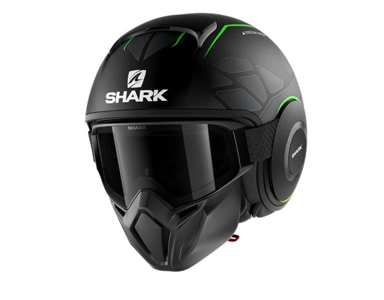 SHARK STREET DRAK Black, Green, Grey, Matt