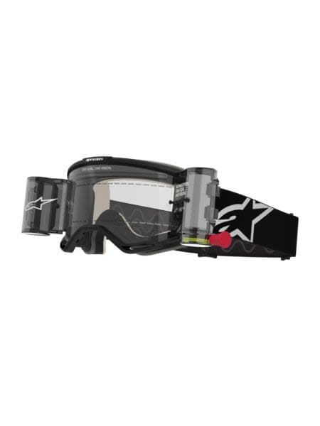 ALPINESTARS MX VISION 5 CORP ROLL-OFF Black, Clear
