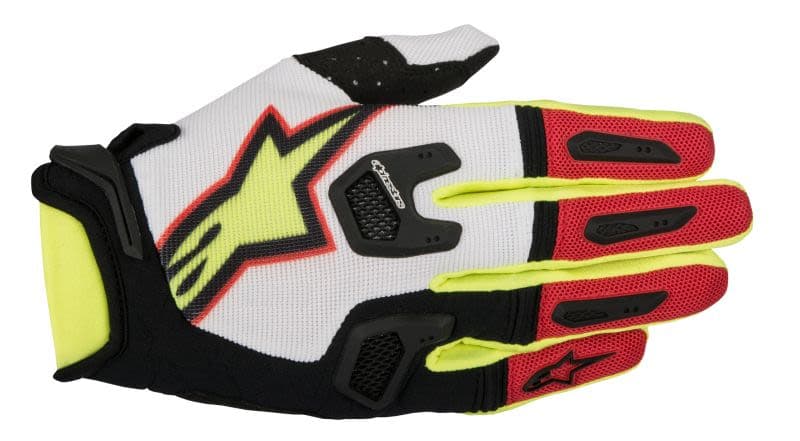 ALPINESTARS MX RACEFEND Fluorescent, Red, White, Yellow