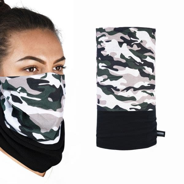 OXFORD CAMO SNUG Green, Grey, White