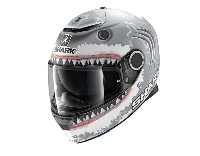 SHARK SPARTAN Grey, Matt, White