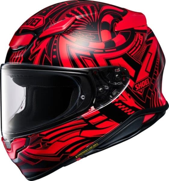 SHOEI NXR II Black, Red