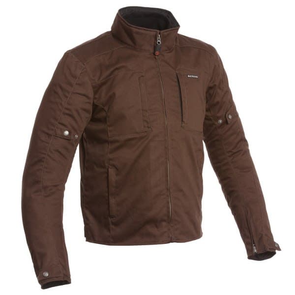 BERING Textile jackets Brown