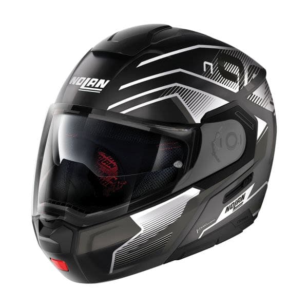 NOLAN N90-3 Black, Grey, Matt, White