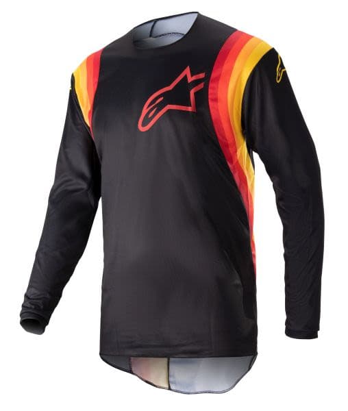 ALPINESTARS MX FLUID CORSA Black, Orange, Red, Yellow