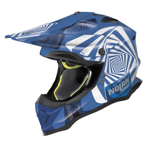 NOLAN N53 Navy blue, White
