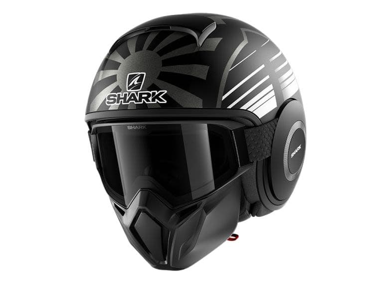 SHARK STREET DRAK Black, Grey, Matt, White