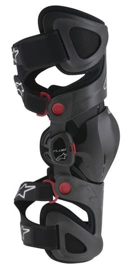 ALPINESTARS MX FLUID TECH CARBON Grey, Red 3