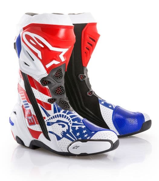 ALPINESTARS SUPERTECH R Blue, Red, White