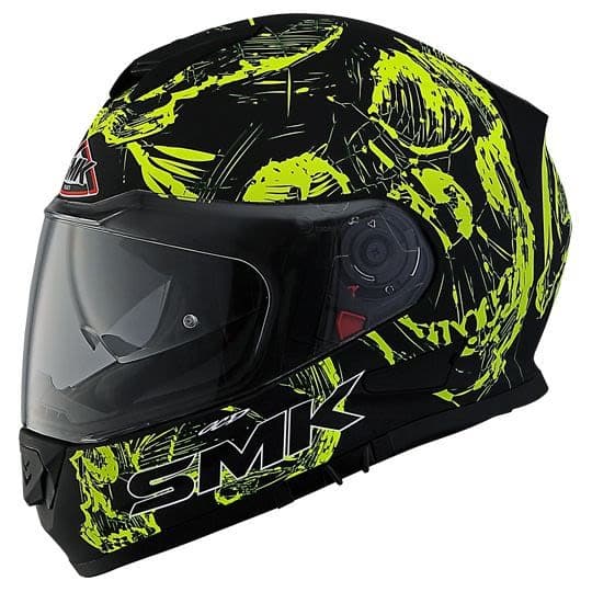 SMK TWISTER Black, Matt, Yellow