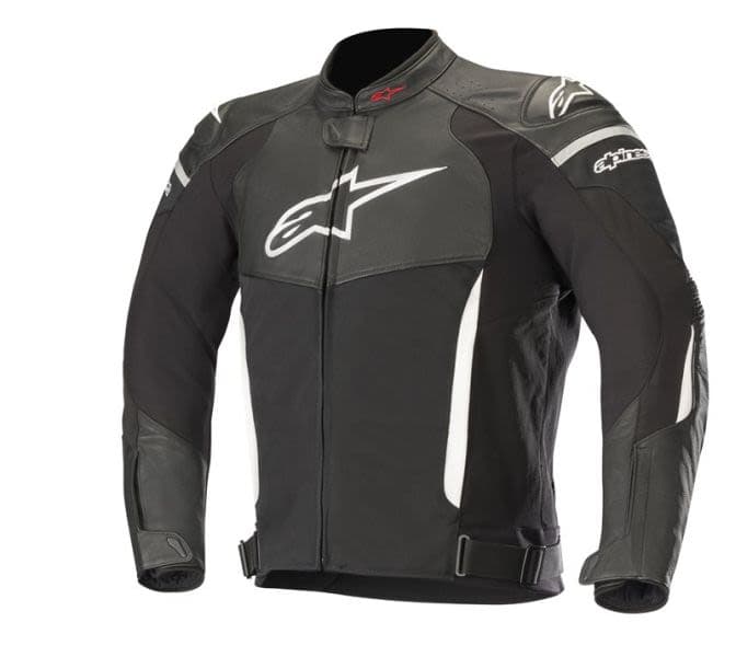 ALPINESTARS Leather jackets Black, White