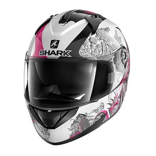 SHARK RIDILL Black, Pink, White