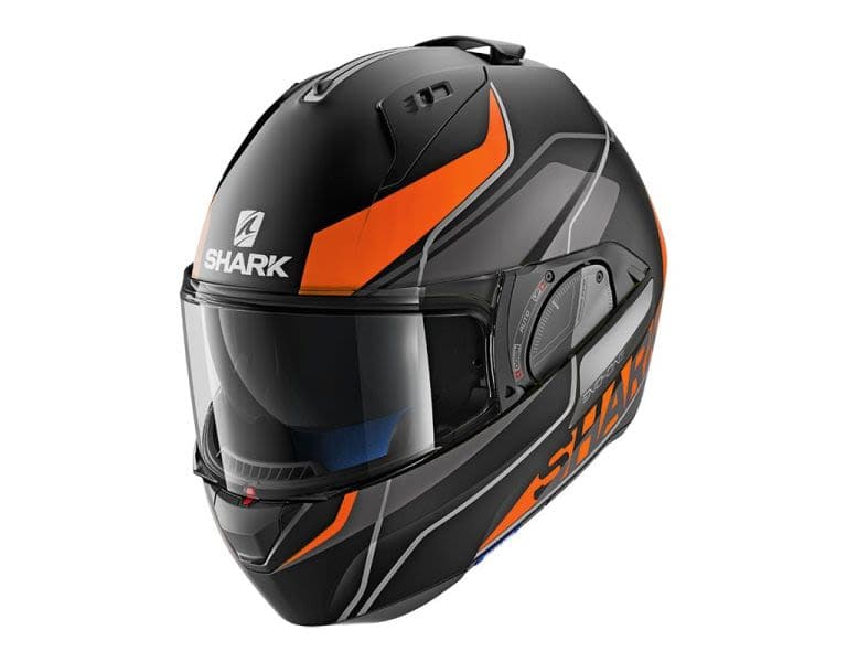 SHARK EVO-ONE V2 Black, Grey, Orange