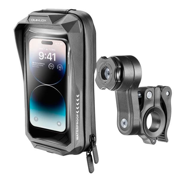 INTERPHONE QUIKLOX WATERPROOF SOFTCASE Black