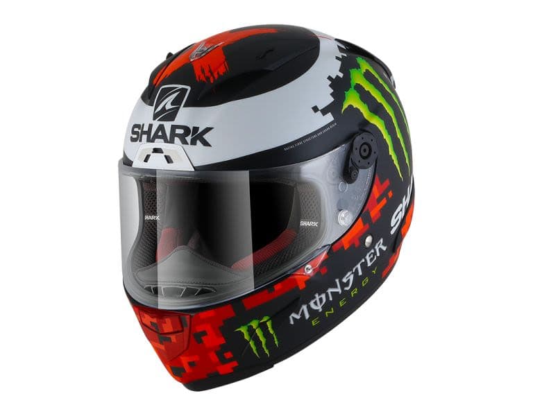 SHARK RACE-R PRO Black, Green, Matt, Red, White