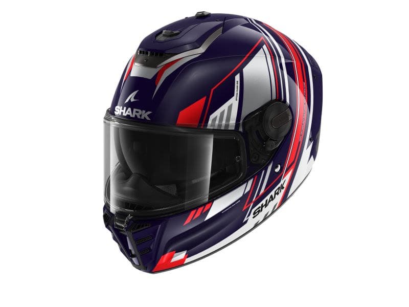 SHARK SPARTAN RS Navy blue, Red, White