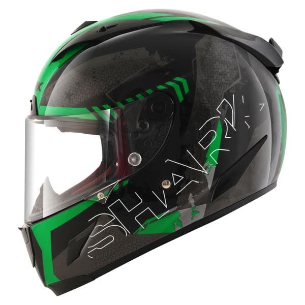 SHARK RACE-R PRO Black, Green