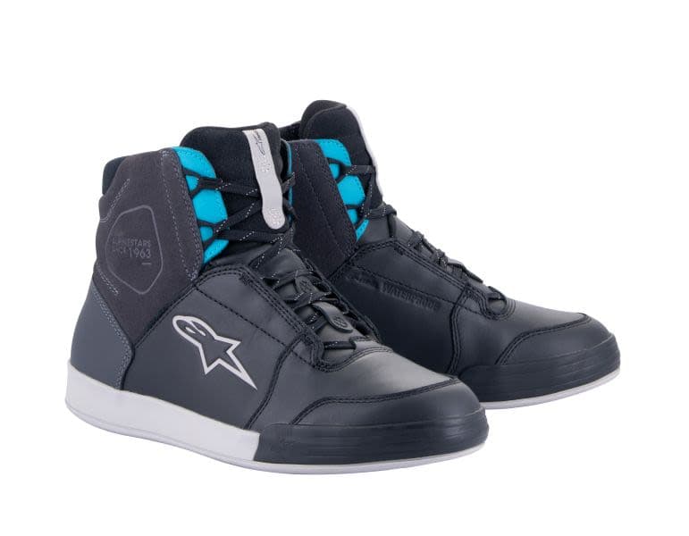 ALPINESTARS CHROME WOMEN'S WATERPROOF Grey inchis, Black, Turcoaz