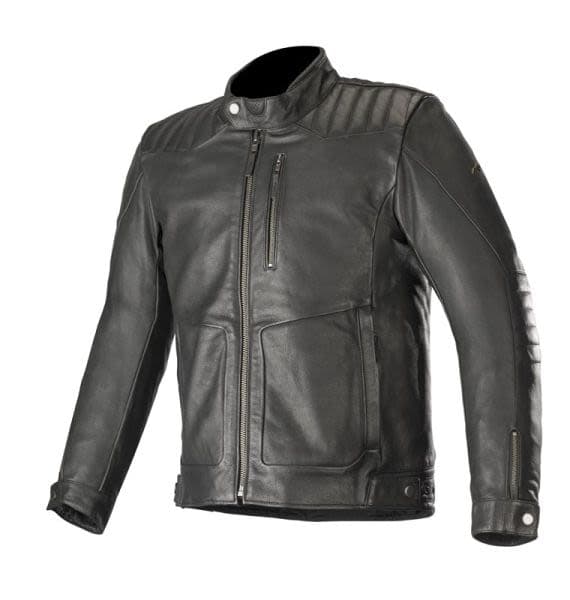 ALPINESTARS CRAZY EIGHT LEATHER JACKET Black
