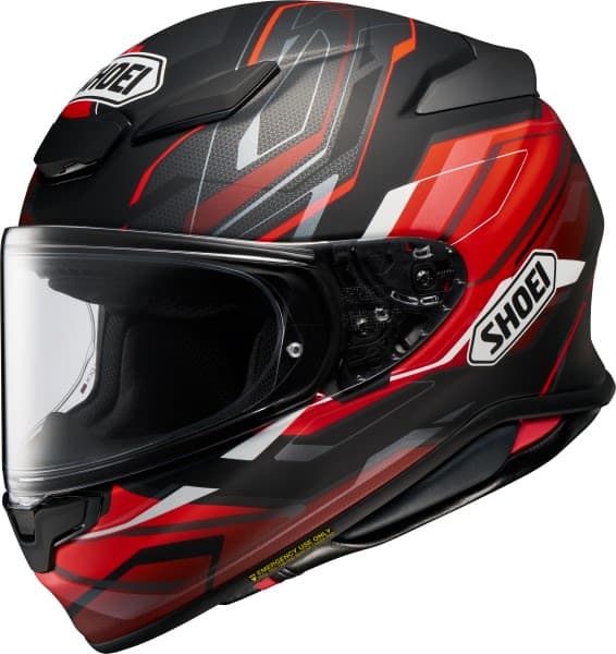 SHOEI NXR II Black, Red
