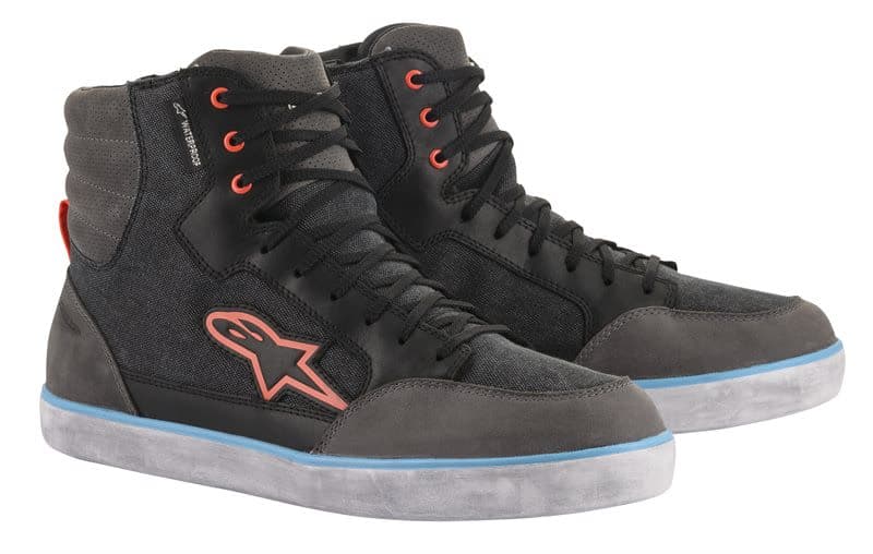 ALPINESTARS J-6 WP CANVAS Anthracite, Black, Blue