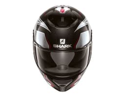 SHARK SPARTAN CARBON Black, Red, Silver 3