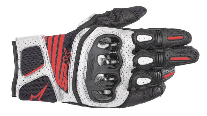 ALPINESTARS SP X AIR CARBON v2 White, Fluorescent, Black, Red
