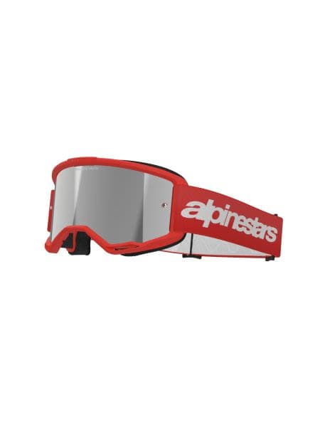 ALPINESTARS MX VISION 3 WORDMARK Red
