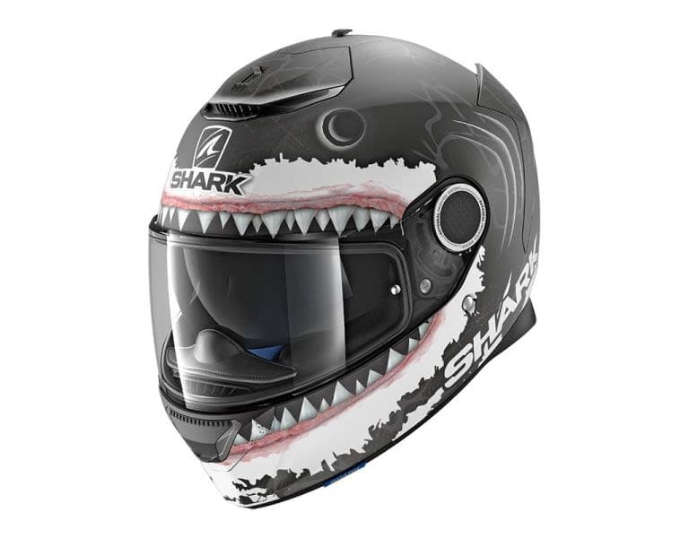 SHARK SPARTAN Black, Grey, Matt, White
