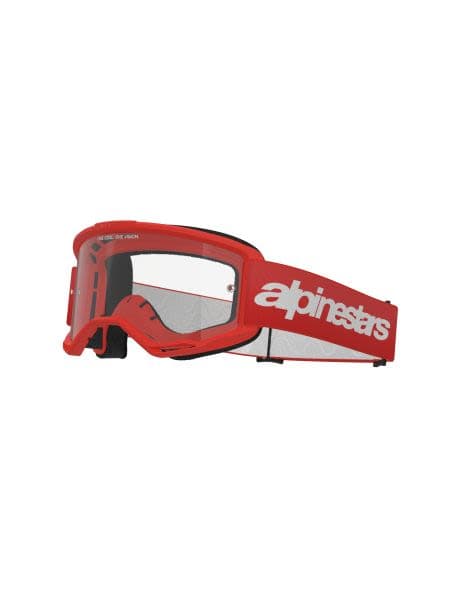 ALPINESTARS MX VISION 3 WORDMARK Red