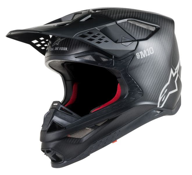 ALPINESTARS MX SUPERTECH S-M10 SOLID Black, Matt