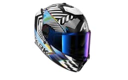 SHARK SPARTAN GT PRO Carbon, Chrome, White 4