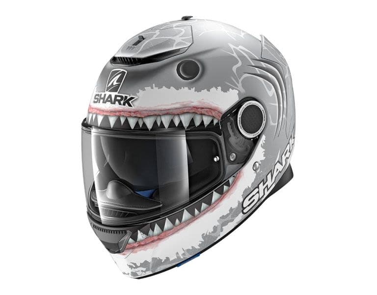 SHARK SPARTAN Grey, Matt, White