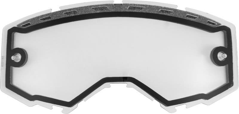 FLY DUAL LENS W/O VENTS Clear