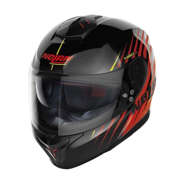 NOLAN N80-8 Black, Red
