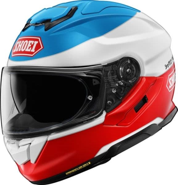 SHOEI GT-AIR 3 Blue, Red, White
