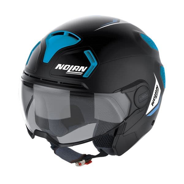NOLAN N30-4 T Black, Blue, Matt
