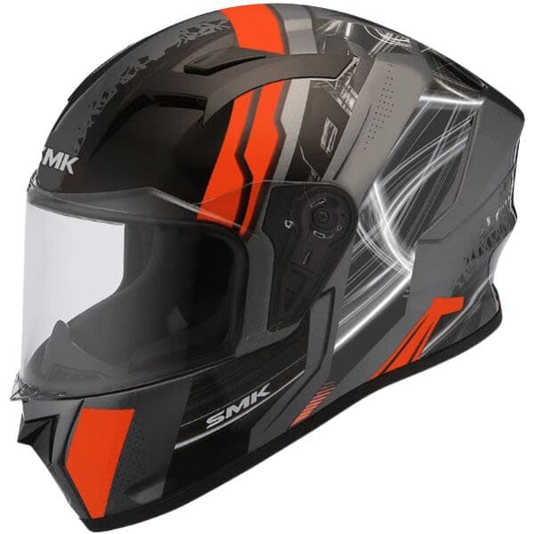 SMK STELLAR Black, Grey, Matt, Red