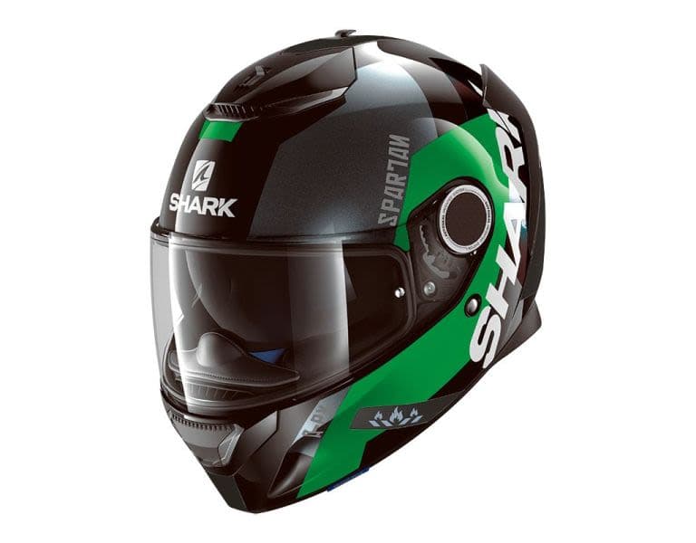 SHARK SPARTAN Black, Green, Grey
