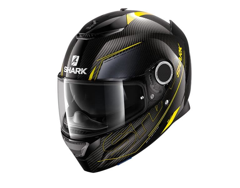 SHARK SPARTAN CARBON Black, Yellow