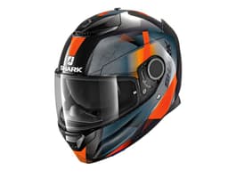 SHARK SPARTAN CARBON Black, Grey, Red 1
